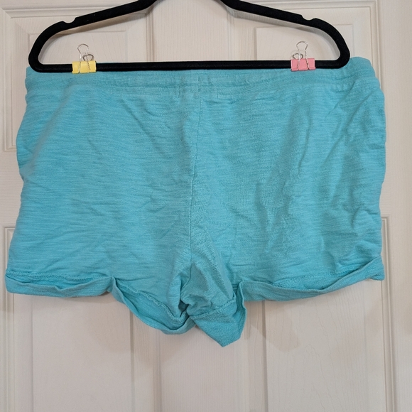 Danskin Green/Blue Shorts XL (P08) - Picture 2 of 10